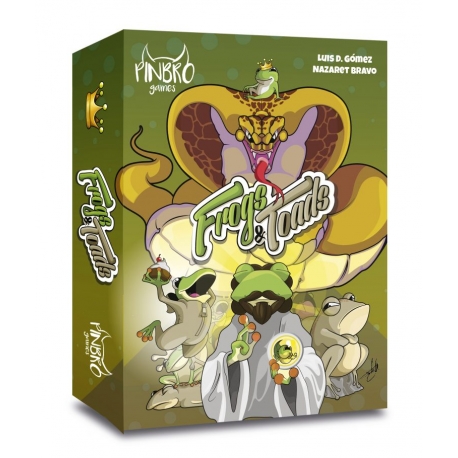 Frogs & Toads is a board game set in a morass full of funny and mischievous little animals