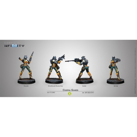 Celestial Guards Yu Jing Infinity de Corvus Belli referencia 281303-0741