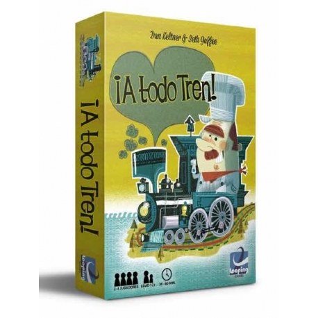 JUEGO DE MESA ¡A TODO TREN! DE LA MARCA LOOPING GAMES