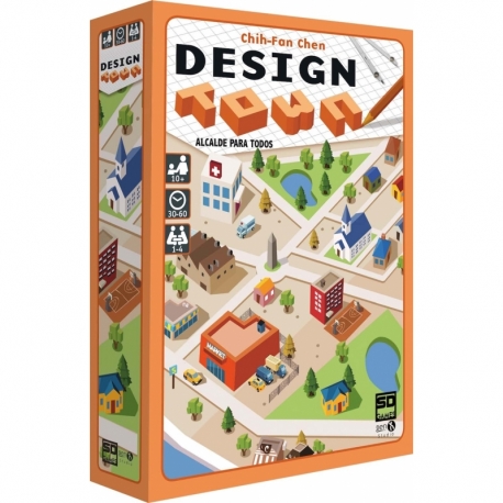 JUEGO DE ESTRATEGIA DESIGN TOWN DE LA MARCA SD GAMES