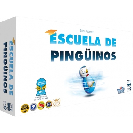JUEGO DE MESA ESCUELA DE PINGÜINOS. EDICIÓN KINDERSPIELE DE LA MARCA SD GAMES