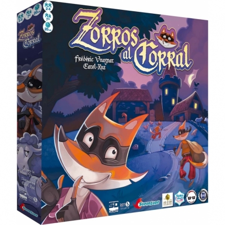 JUEGO DE MESA FAMILIAR ZORROS AL CORRAL DE LA MARCA SD GAMES