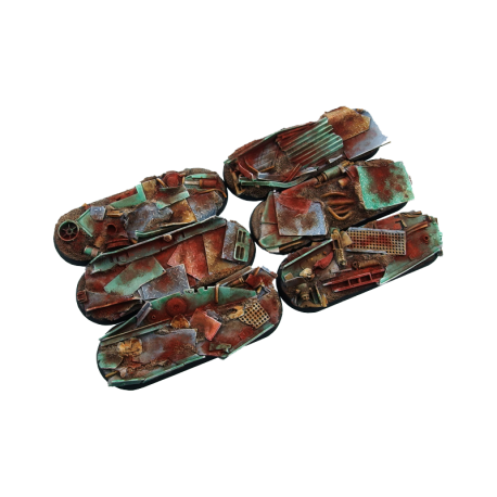 Scrapyard Bases, Bike 25X70Mm(4)