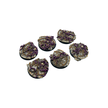 dark temple bases, round 40mm (2)