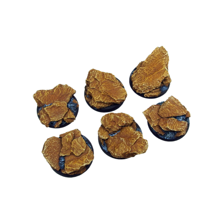 Shale Bases, Round 40mm (2)
