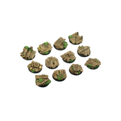 Wood Bases, Round 25mm (5)