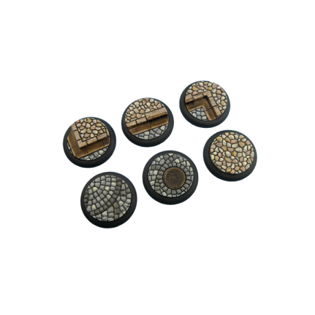 Cobblestone Bases, WRound 40mm (2)