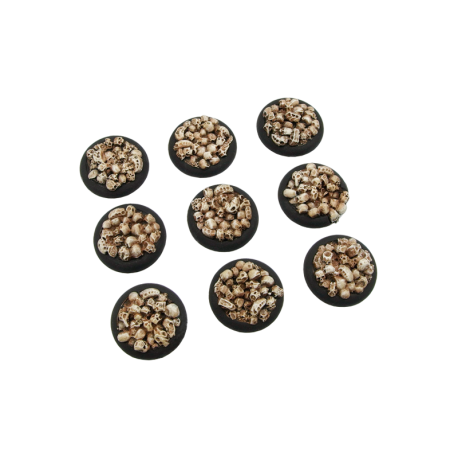 Skulls Bases, WRound 30mm (5)