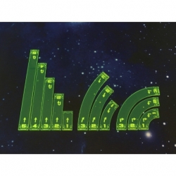 Space Fighter Move Templates Green