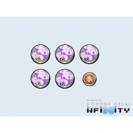 Infinity Tokens TOCamo Purple (6)