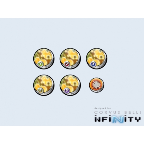 Infinity Tokens TOCamo Yellow (6)