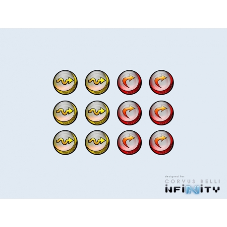 Infinity Tokens Irregular/Impetous (12)
