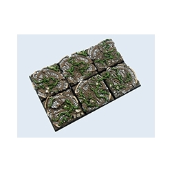 Dark Temple Bases, 40X40mm (2)