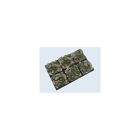 Dark Temple Bases, 40X40mm (2)