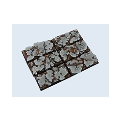 Ruins Bases, Cavalry 25x50mm (4)