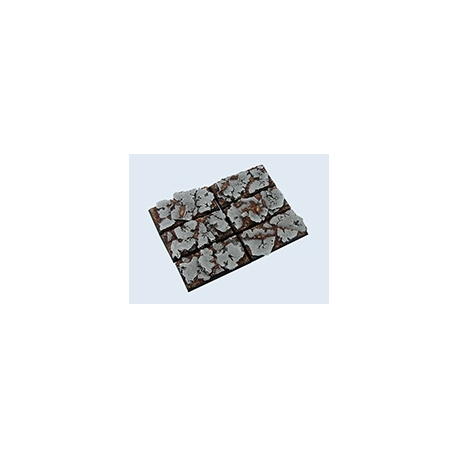 Ruins Bases, Cavalry 25x50mm (4)