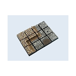 Cobblestone Bases, 20x20mm (5)