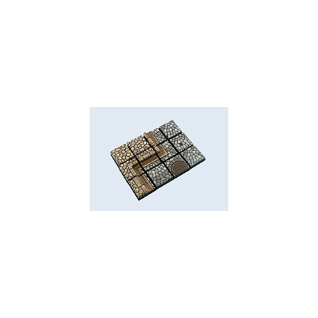 Cobblestone Bases, 20x20mm (5)