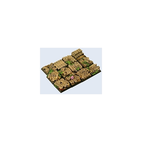 Wood Bases, 20x20mm (5)