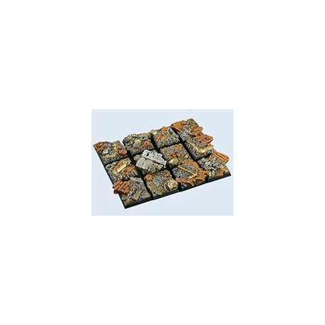 Old Factory Bases, 20x20mm (5)
