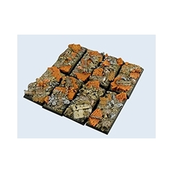 Old Factory Bases, Cavalry 25x50mm (4)
