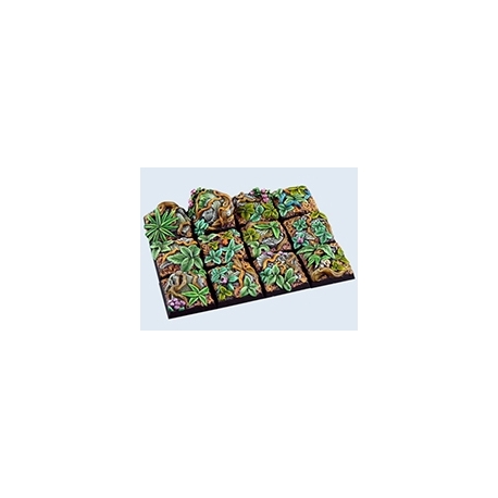 Jungle Bases, 20x20mm (5)