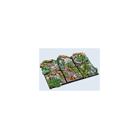 Jungle Bases, 40x40mm (2)