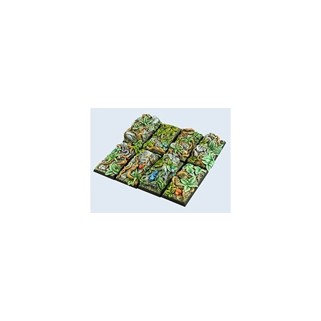 Jungle Bases, Cavalry 25x50mm (4)