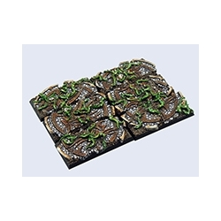Dark Temple Bases, 25x50mm (4)