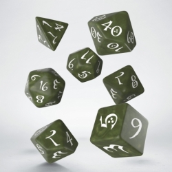 QW DADOS CLASSIC RPG OLIVA Y BLANCO (7)