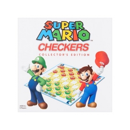 TABLE GAME SUPER MARIO BOARDGAME CHECKERS (ENGLISH)
