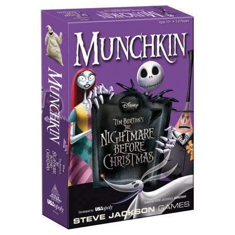 JUEGO DE CARTAS MUNCHKIN PESADILLA ANTES DE NAVIDAD (INGLÉS)