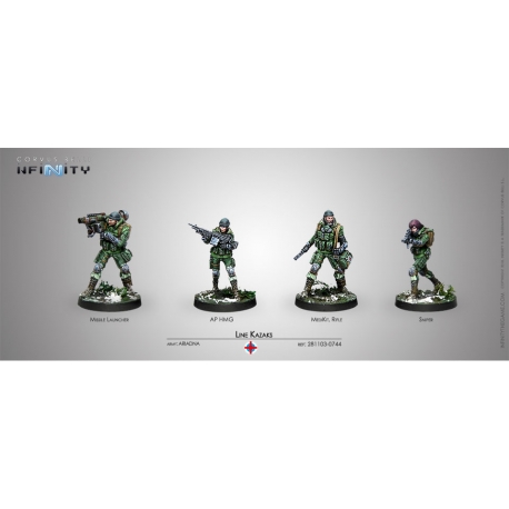Pack Line Kazaks Ariadna Infinity de Corvus Belli 281103-0744