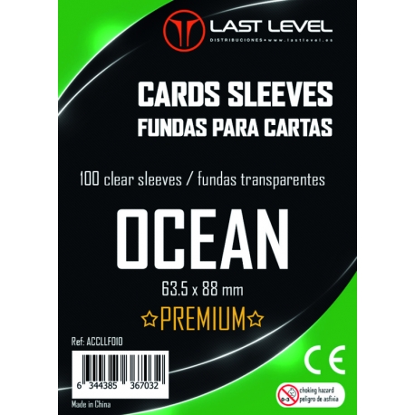 FUNDAS LAST LEVEL OCEAN PREMIUM (63.5x88) (50)