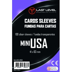 FUNDAS LAST LEVEL MINI USA (41x63) (100)