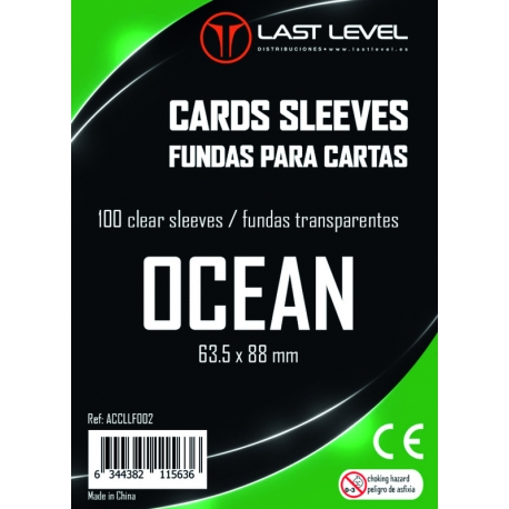 FUNDAS LAST LEVEL OCEAN (63.5x88) (100)