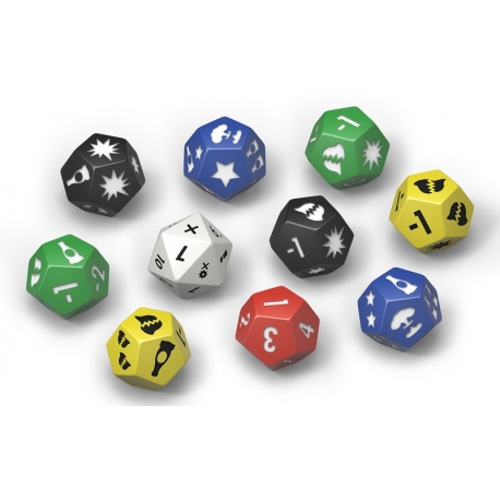 Fallout Wasteland W: Extra Dice Set (Ingles)