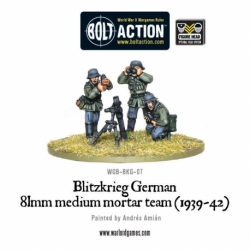 Blitzkrieg German Medium Mortar Team (1939-42)