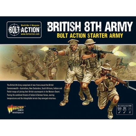British 8Th Army Starter Army