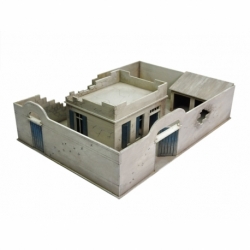 Damaged North Afrika Compound And House