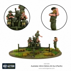 Australian 40Mm Bofors Aa Gun (Pacific)