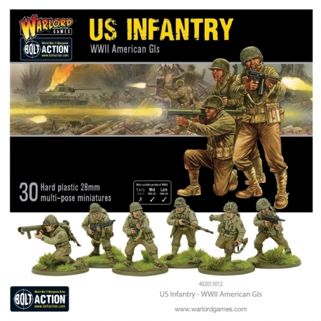 Us Infantry Ww2 American Gis