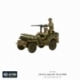 US ARMY JEEP WITH 50 CAL HMG