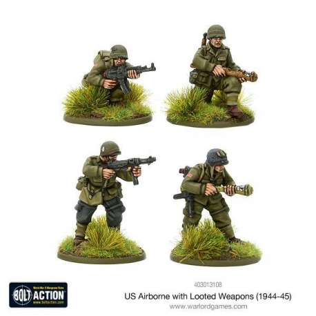 Warlord Games Bolt Action German Fallschirmjager with Looted Weapons 1943-45 