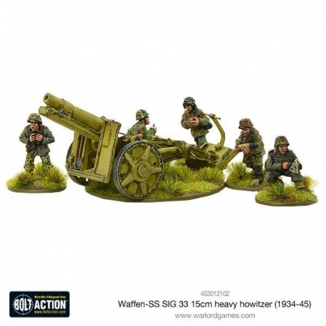 Waffen Ss 33 15Cm Heavy Howitzer