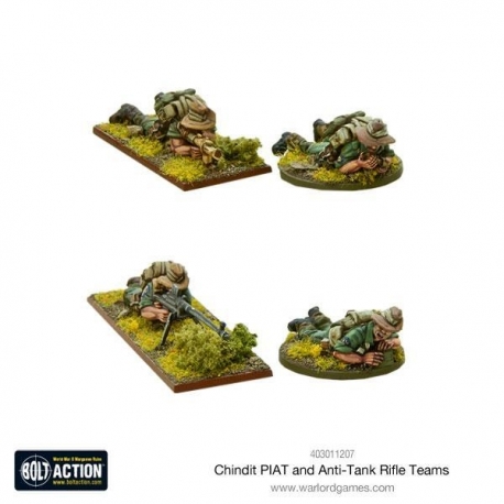 CHINDIT PIAT AND ANTI-TANK RIFLE TEAMS