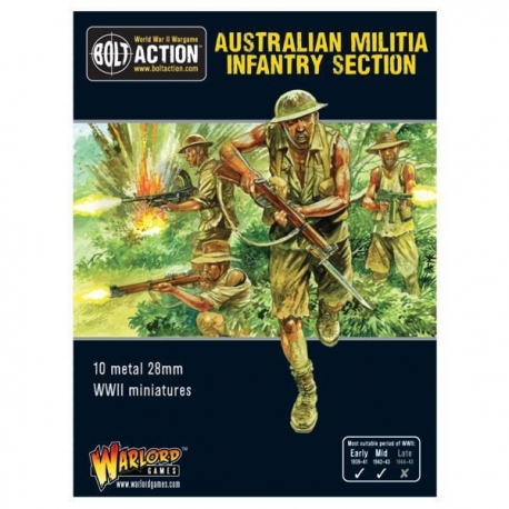 AUSTRALIAN MILITIA INFANTRY SECTION