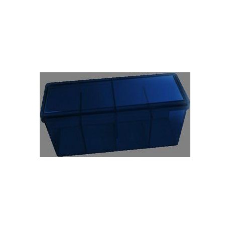 Caja 4 Espacios Acrilico Dragon Shield Azul