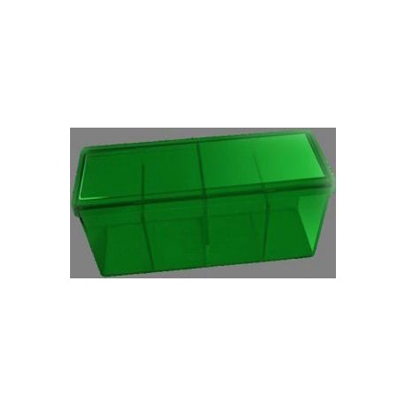 Caja 4 Espacios Acrilico Dragon Shield Verde