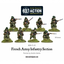 French Army: Infantry Section